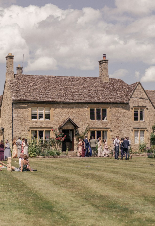 The Farmhouse, home of Worton Hall Garden Weddings