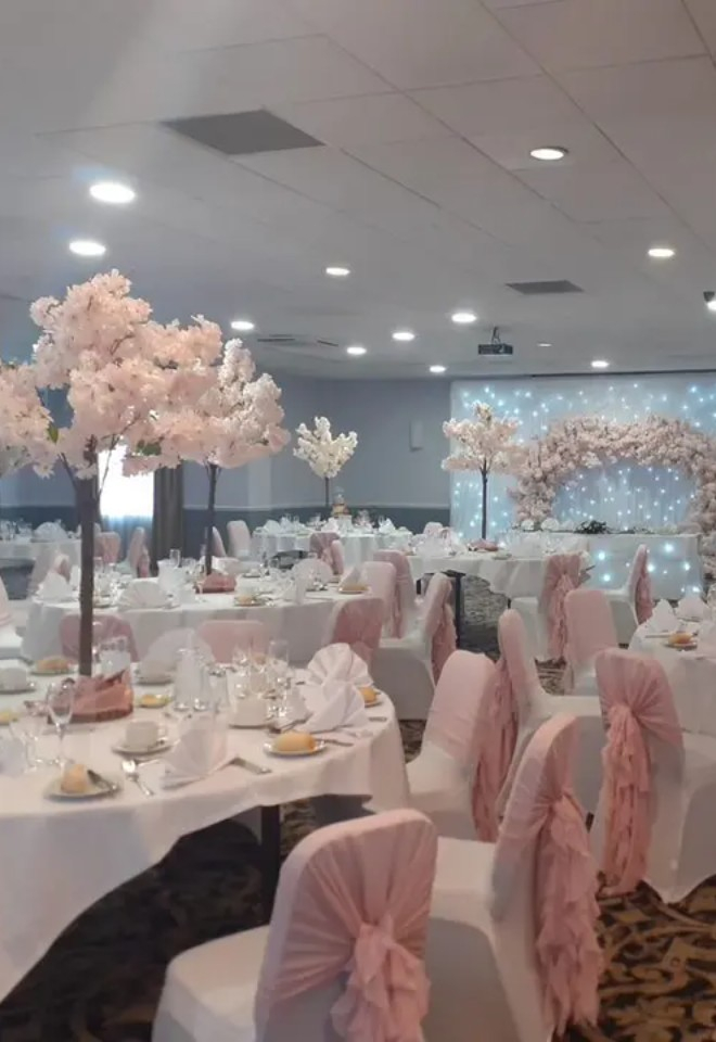 Wedding Breakfast Banqueting Tables