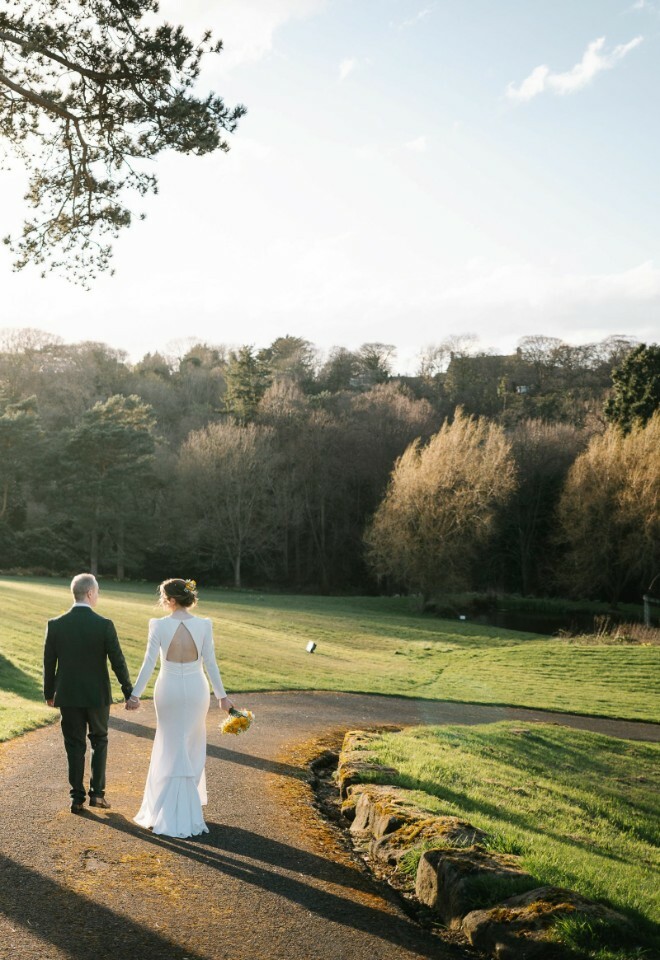 Couple in the grounds