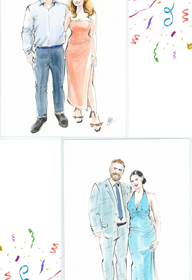 A5 LIVE GUEST ILLUSTRATIONS