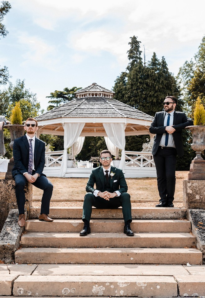 Cool groomsmen