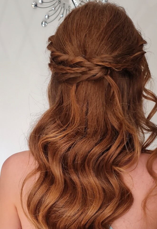 Bridesmaid hair