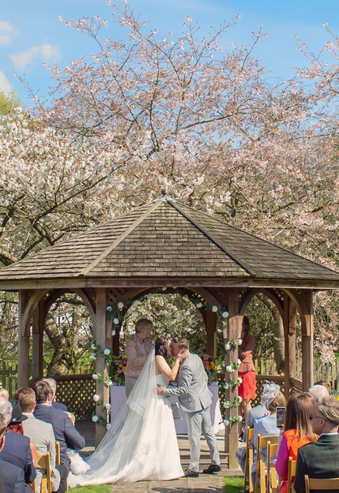 Worton Hall Spring Garden Wedding 