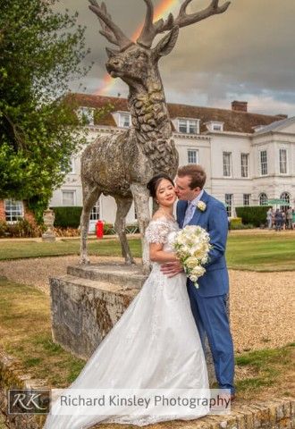 Gosfield hall wedding day