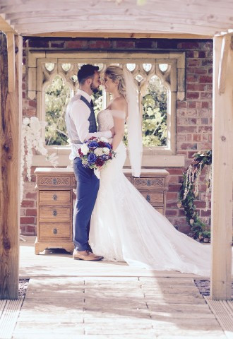 Rustic barn wedding photo by SMD Wedding Photography 