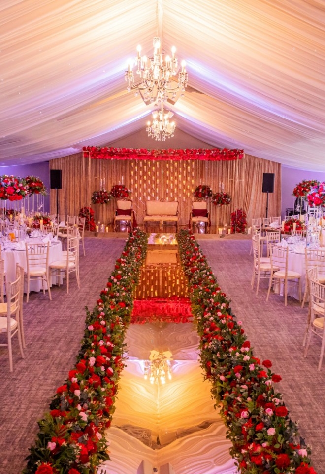 Mandap Ceremony in the Garden Pavilion