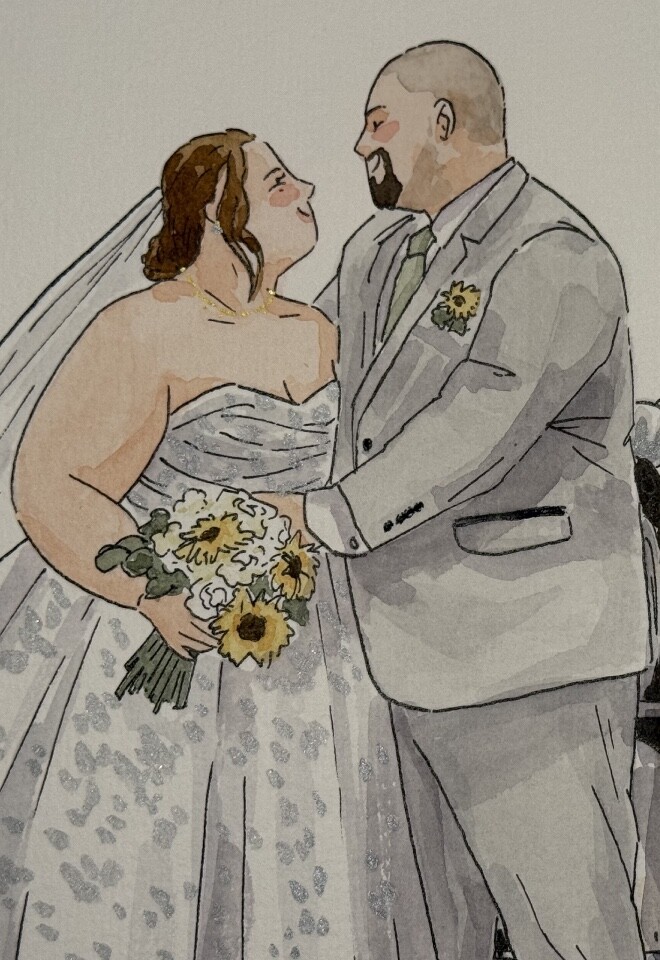 After Wedding Portrait