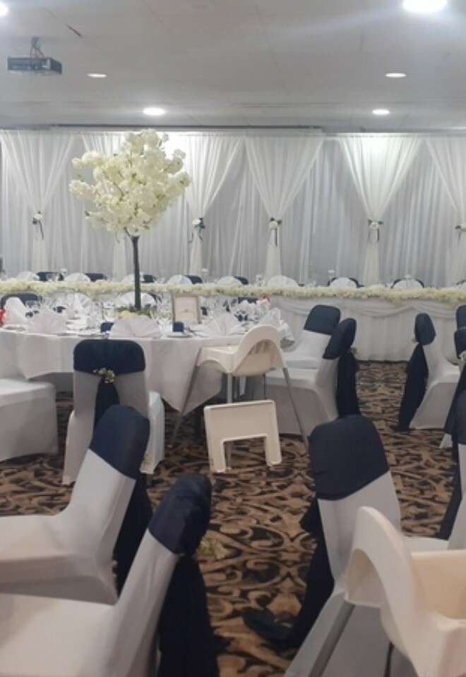 Beautiful wedding set up