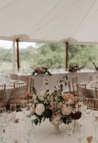 marquee wedding receptions at Sledmere House