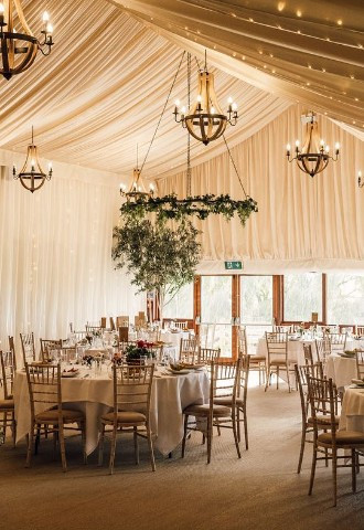 Beautiful marquee receptions