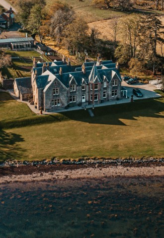 Shieldaig Lodge & grounds