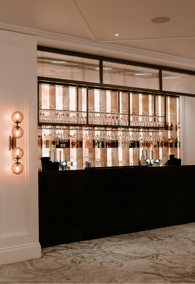 Private Events Bar At Fairmont Cheshire, The Mere