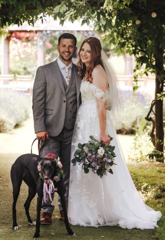 Pet friendly wedding venue, The Gardens