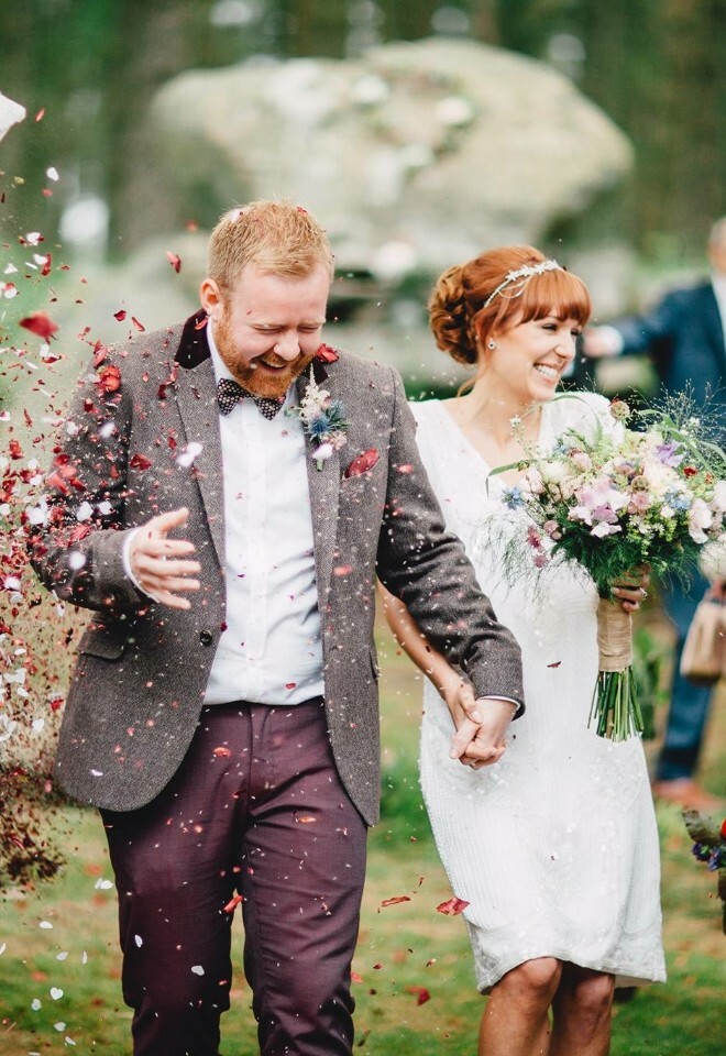 Outdoor Wedding at Swinton Park Estate in Yorkshire