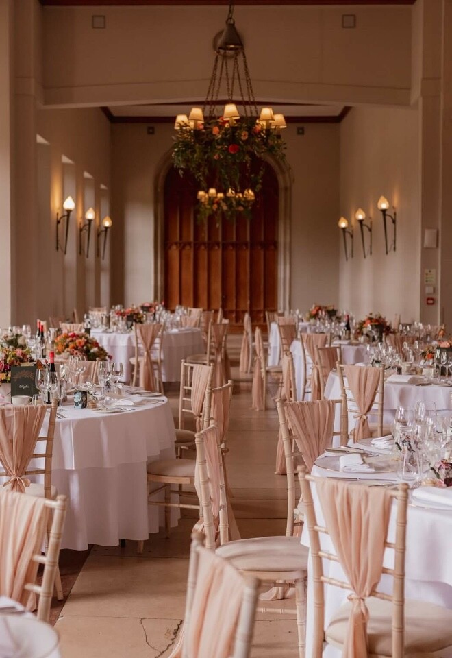 Ashridge House Wedding Decor by AJ Events