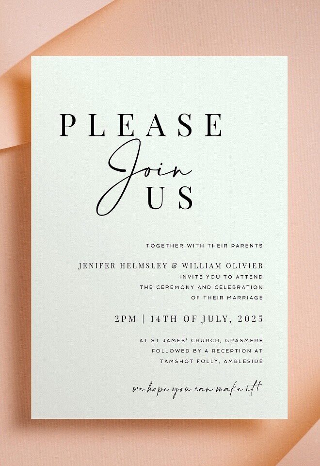 Simple save the date design beautiful 