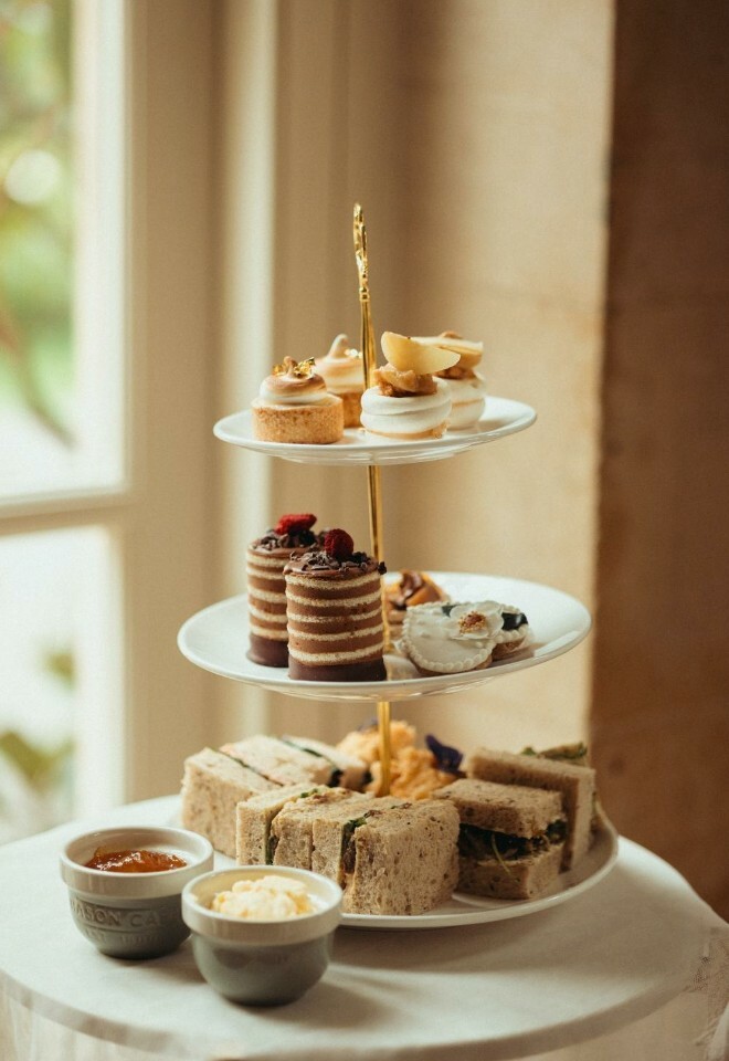 Afternoon tea at The Temple of Minerva in Bath