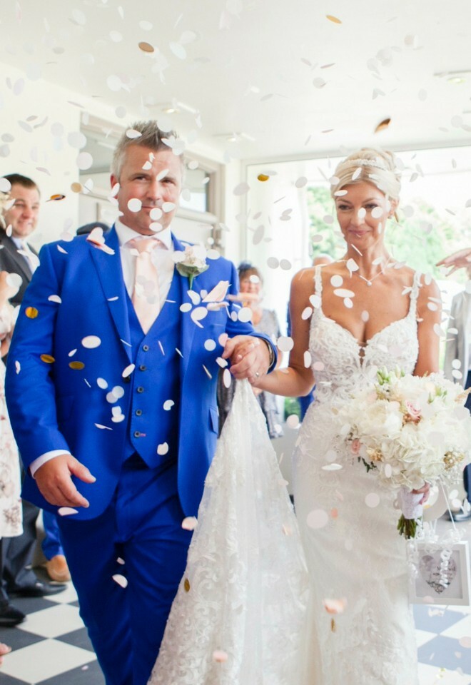 Chichester Wedding Venue, Southdowns Manor Happy Couple