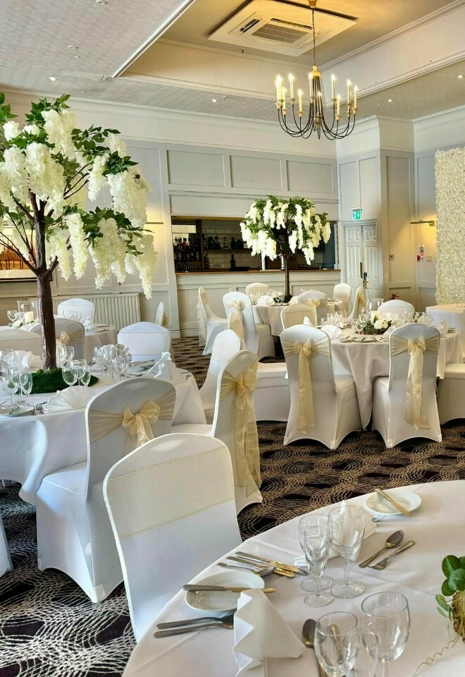 Wedding spaces with private bar