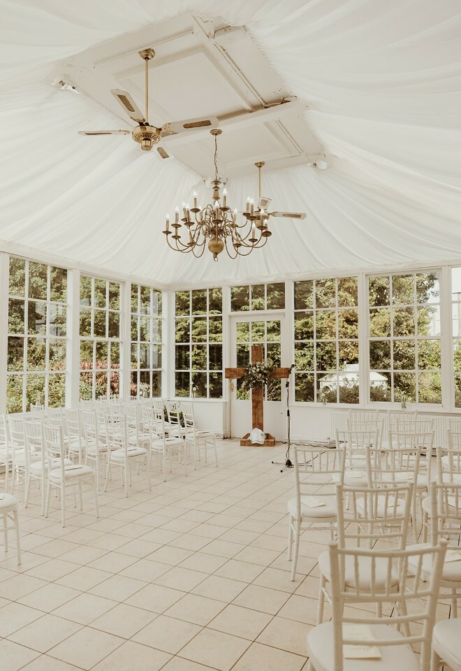 Indoor Ceremony set up