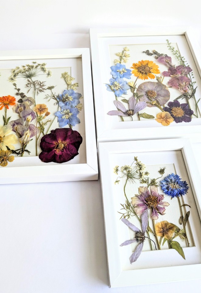Wedding bouquet preservation art UK wildflower botanical pressed flower art wedding bouquet keepsake