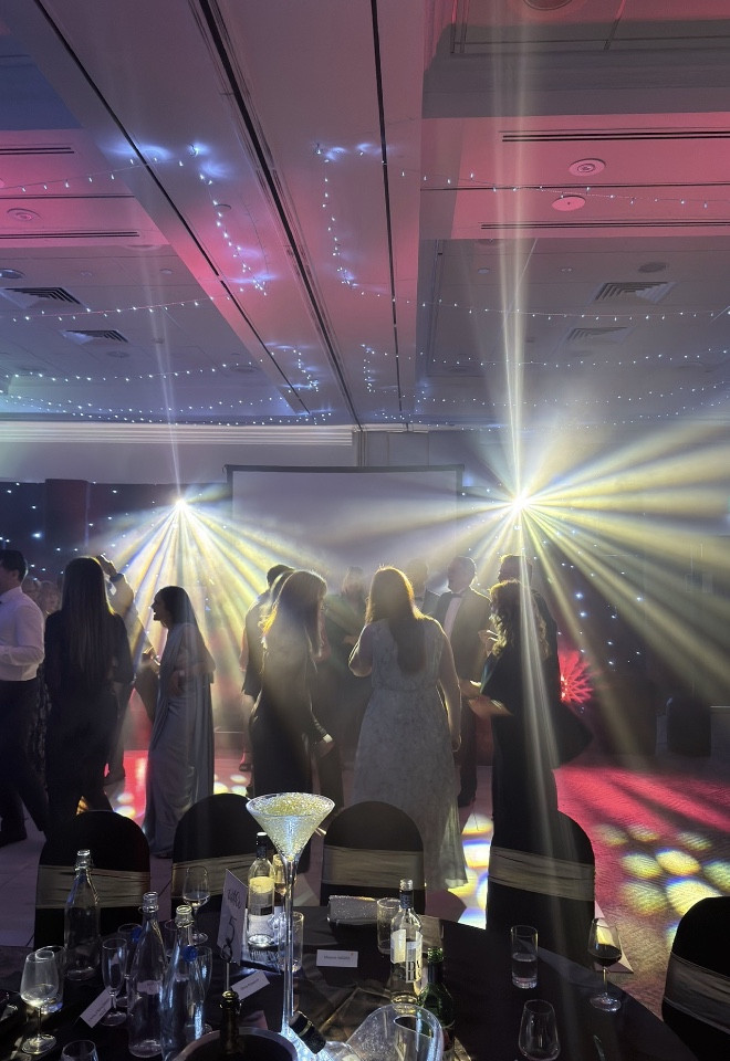 Packed dance floor 