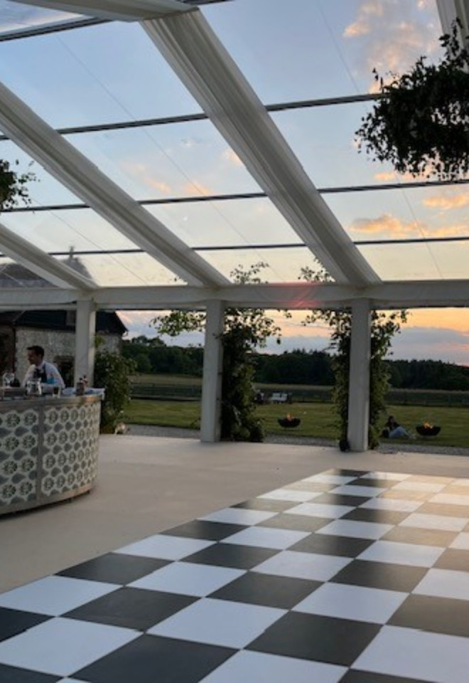 Marquee wedding - Oxfordshire