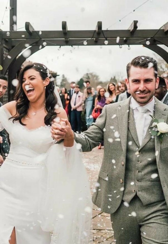 Confetti Shot at Westerham Golf Club