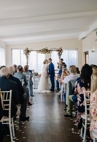 Wedding Ceremony at Skylark Weddings