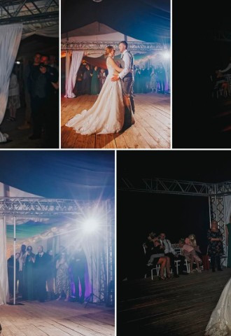 First Dance in the Marquee Hockwold Hall