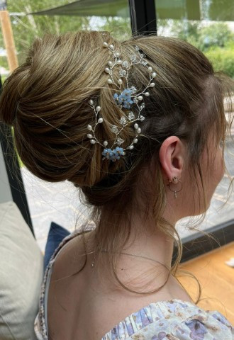 wedding day up-do