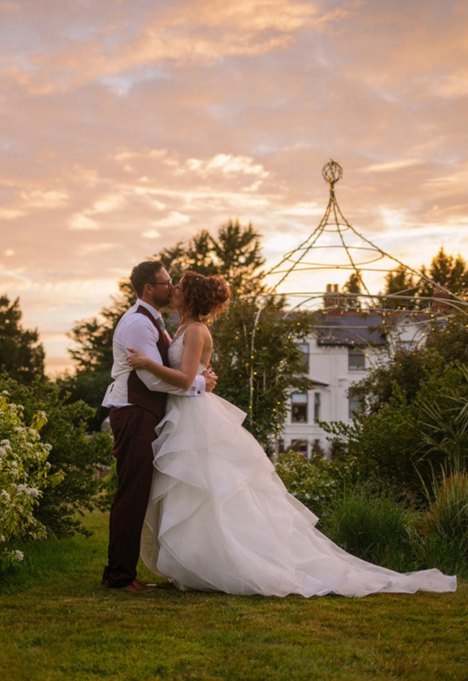 Sunset at Southdowns Manor in Chichester