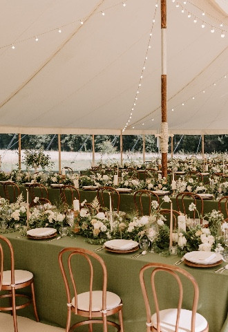 High Billinghurst Farm Surrey Barn Wedding Venue marquee