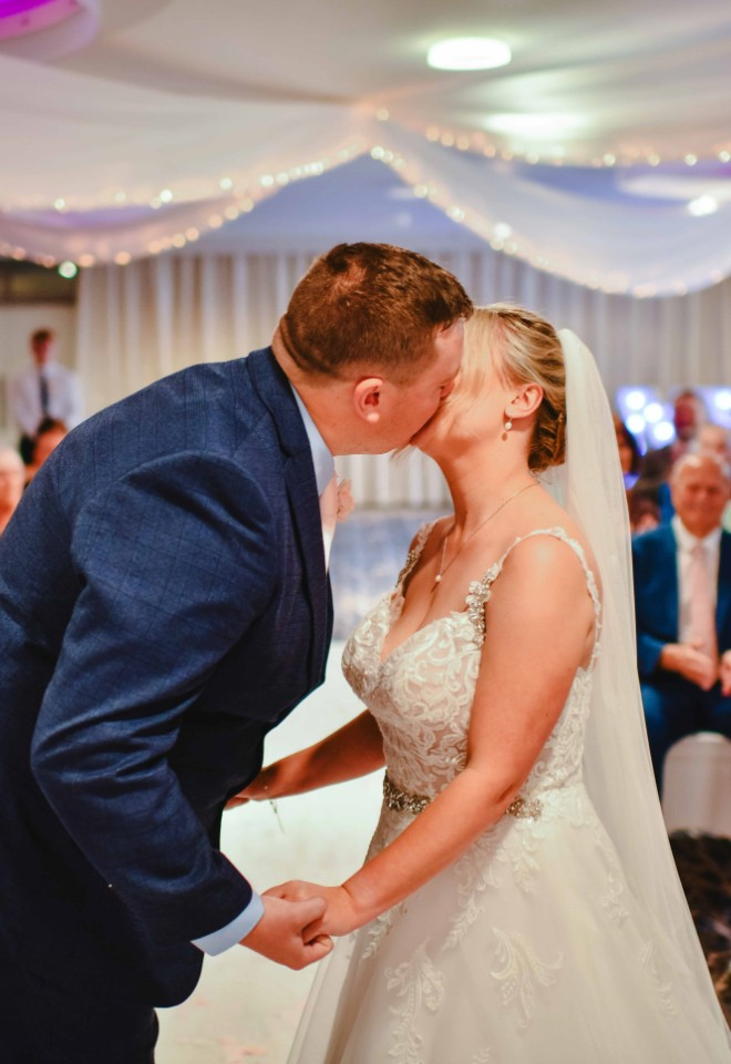 You may now kiss the bride