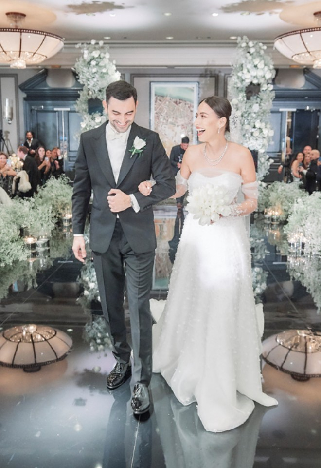 Bride and groom by Stuart Wood Photography