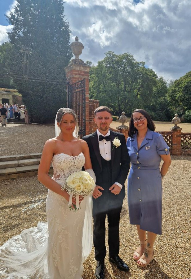 Mr and Mrs Thirlway marriage ceremony at Wotton House Surrey 