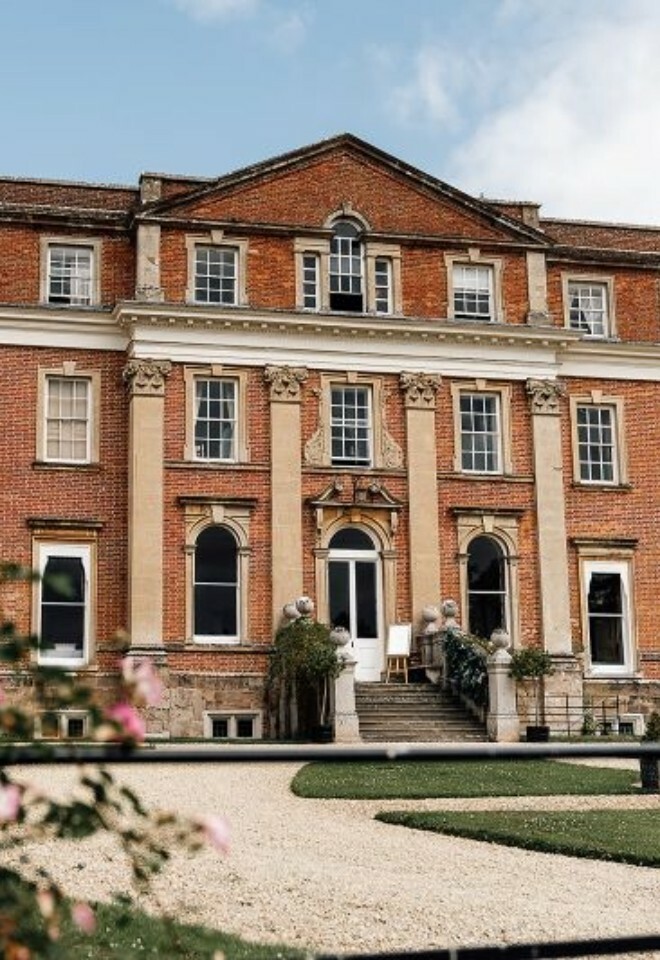 Establishing shot of the venue