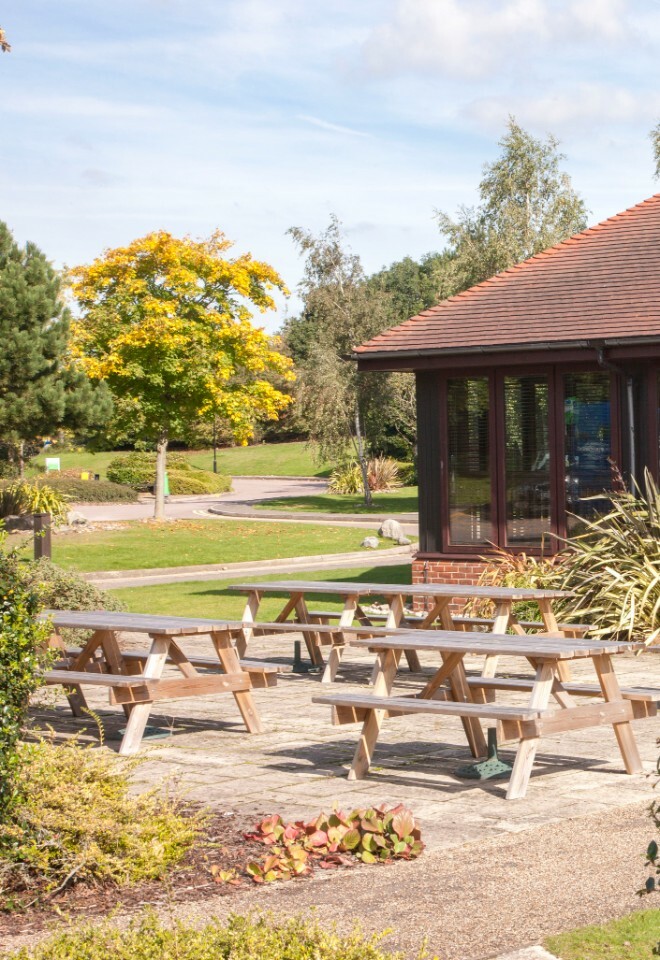 Stunning outdoor areas