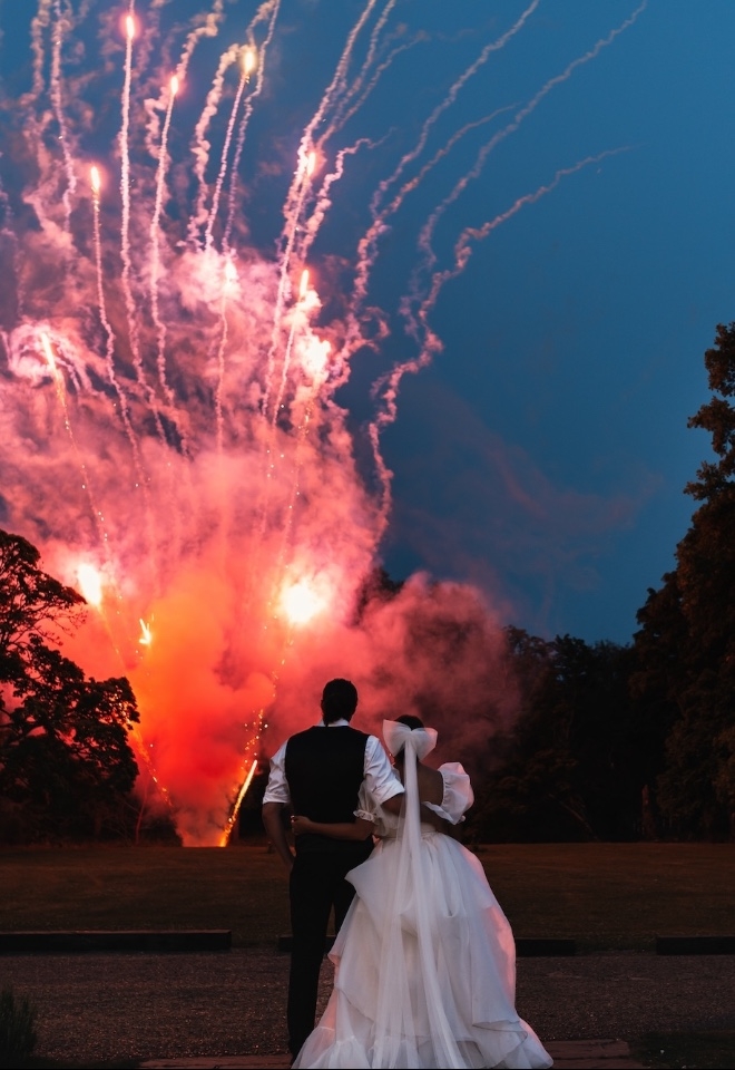 Notley Abbey fireworks