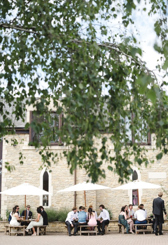 Worton Hall Courtyard Reception 