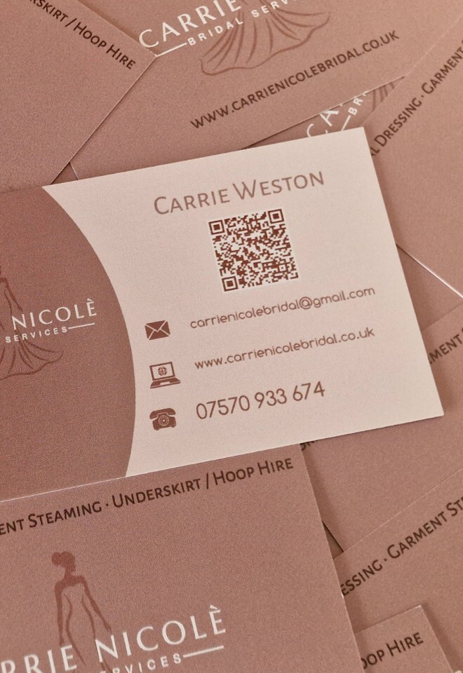 Carrie Nicole Bridal Services Staffordshire