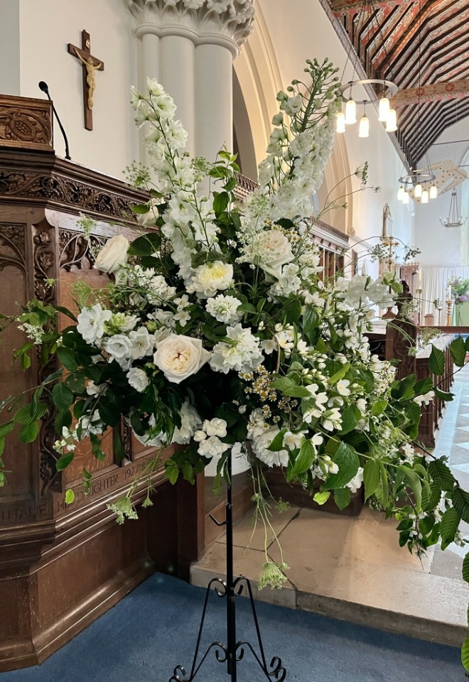Ceremony Church Flowers