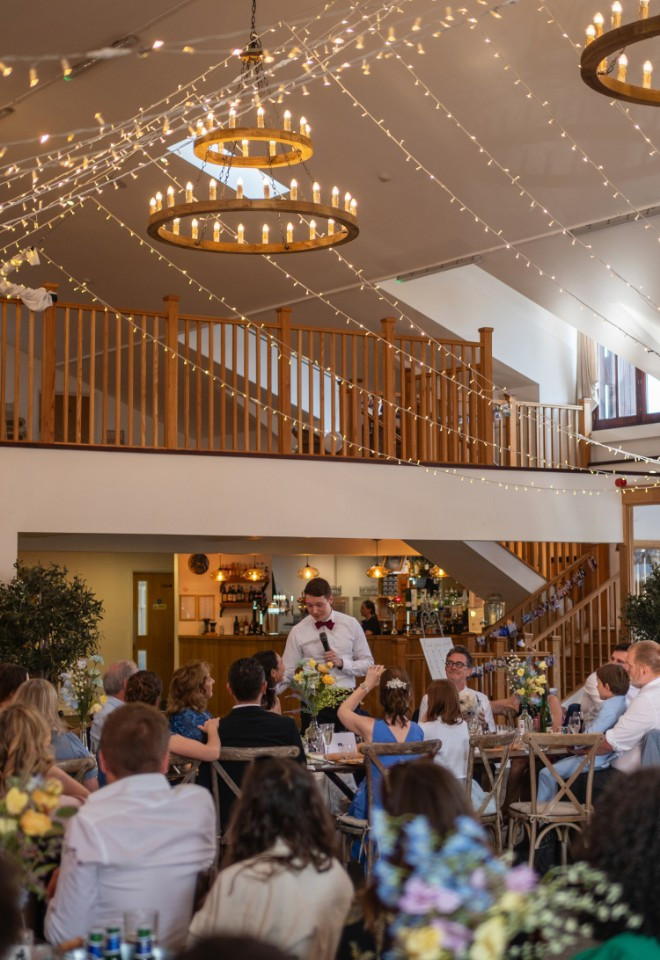 Wedding Speeches at Worton Hall