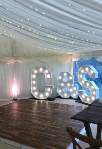 Marquee hire, lighting & flooring A & M Marquees Cheshire