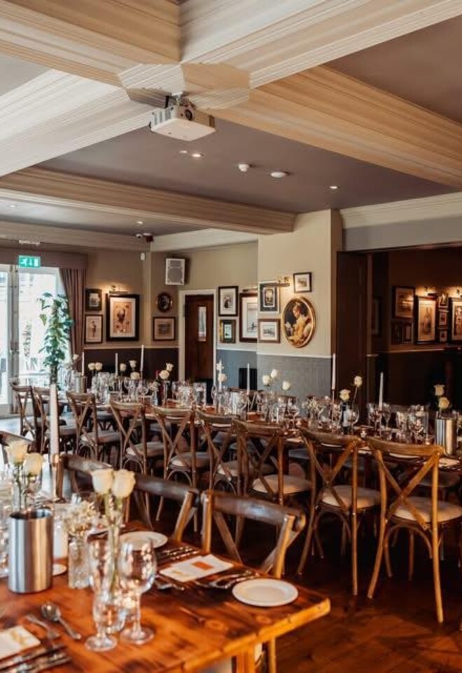 Wedding Breakfast at The Little Fox Wedding Venue in Merseyside