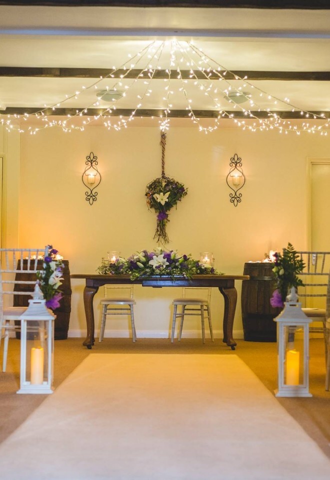 The Ceremony Room at Yarlington Barn