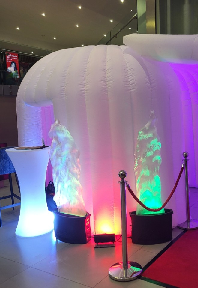 Wedding Photobooth Setup London