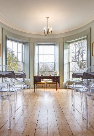 The Morning Room at Valentines Mansion