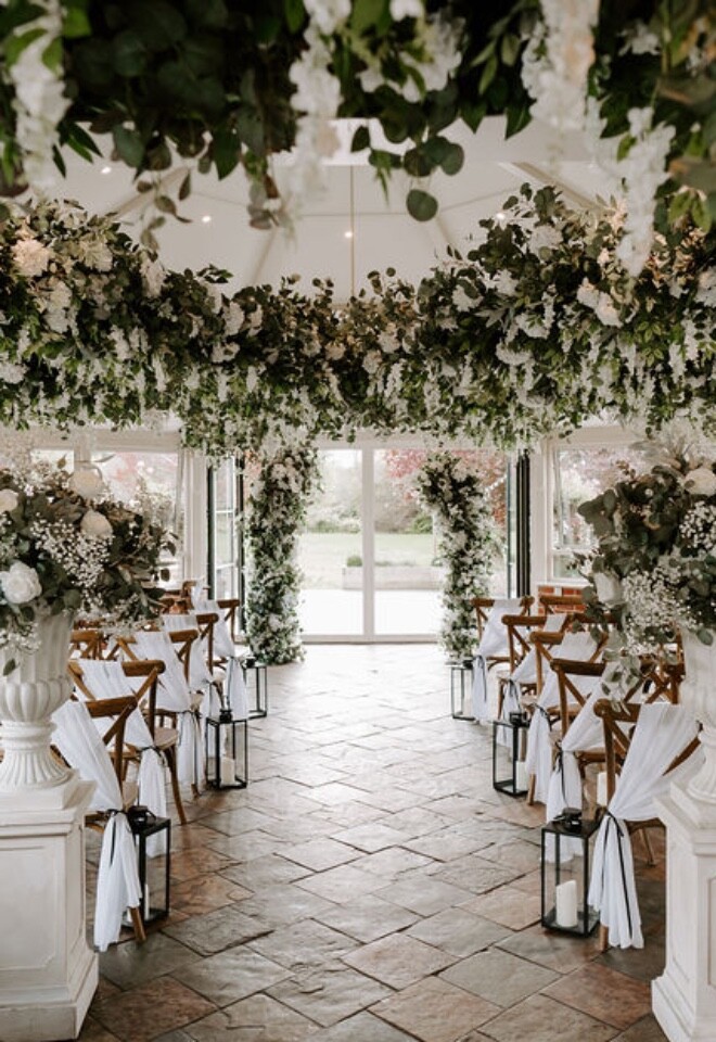 Conservatory Ceremony at The Old Mill