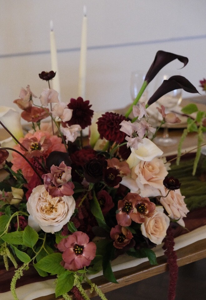 Wedding Breakfast Florals